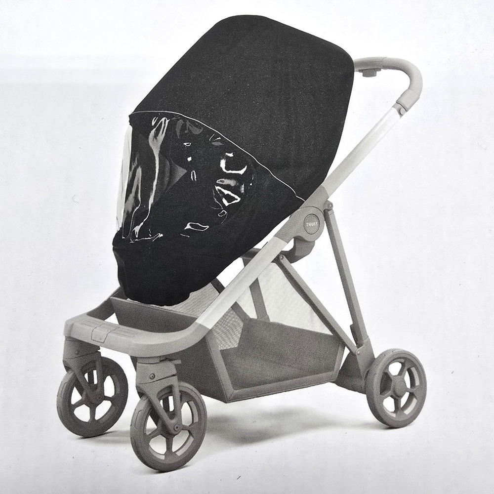 Thule Shine‎ All-Weather Cover Stroller Bassinet Rain Wind Insect 11400500
